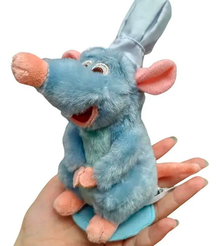 Pelúcia Ratatouille Remy - O Chef Cozinheiro Que Encanta! Azul-aço