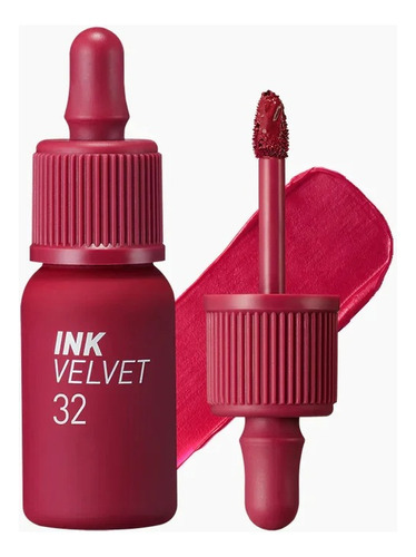 Peripera Ink Velvet Tint Color 32 Fuchsia Red