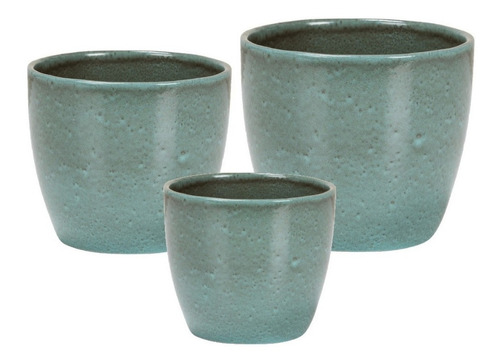 Conjunto De 3 Vaso Estilo Cachepôt Para Lirios Da Paz, Cacto