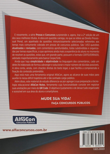 Direito Processual Penal - Provas E Concursos - Alfacon