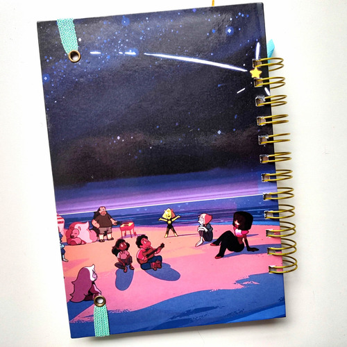 Steven Universe Cuaderno Libreta A5 Personalizado C/nombre