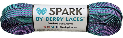 Derby Cordones Spark Purple And Teal   Cordones Zapatos...