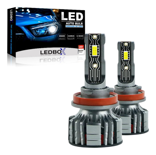 Kit Focos Led Chip Csp Vision 30w 15,000lm 9005,9006,h7,h11 H7 Blanco Frío