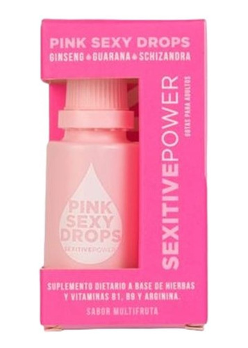 Pink Sexy Drops Suplemento Dietario Para La Mujer 20ml