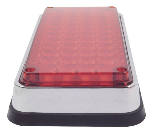 Luz De Advertencia Rojo P/ambulancias 7 X 3 Xlte295r Epcom 