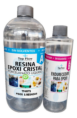 Resina Epoxi Pisos & Mesadas  3-1 A+b Tf400ts 1kg