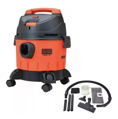 Aspiradora De Polvo Y Liquido Black Decker Bdwd10 1200w 10lt