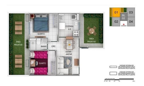 Imagem 9 de 13 de Apartamento Com 2 Dormitórios À Venda, 40 M² Por R$ 135.490,00 - Pajuçara - Maracanaú/ce - Ap0525