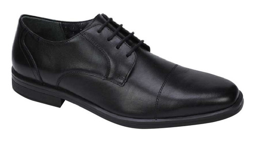 Zapato  De Vestir De Caballero Flexi 7801 Color Negro