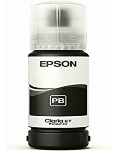 Epson T555 Botella De Tinta Negra Fotográfica L8160, L8180