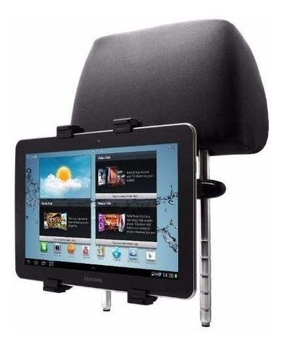 2 Soporte Tablet 7 A 10  P/ Apoyacabezas Auto O Con Ventosa