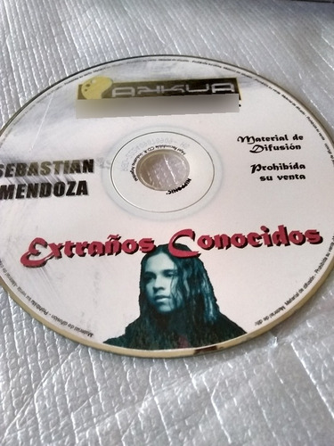 Cd Extraños Conocidos.sebastián Mendoza (Usado)