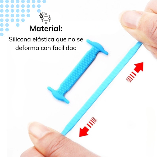 13 Pares Cordones Planos Elásticos De Para Zapatillas De 16 Piezas Agujetas De Silicona Sin Ataduras
