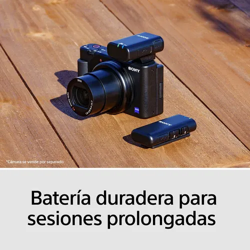 Micrófono Inalámbrico Sony Ecm-w2bt Camera-mount Sistema Color Negro