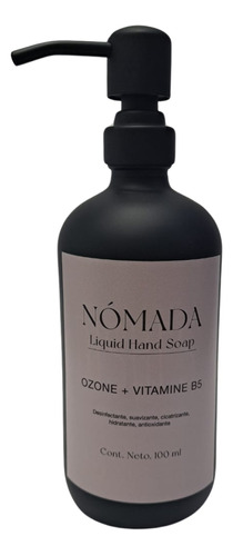 Jabon Liquido Con Ozono Y Vitamina B5 500ml Nomada Skn