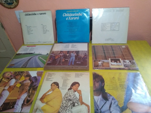 Dupla Sertaneja: Chitãozinho & Xororó/ Com 9 Lps De Carreira