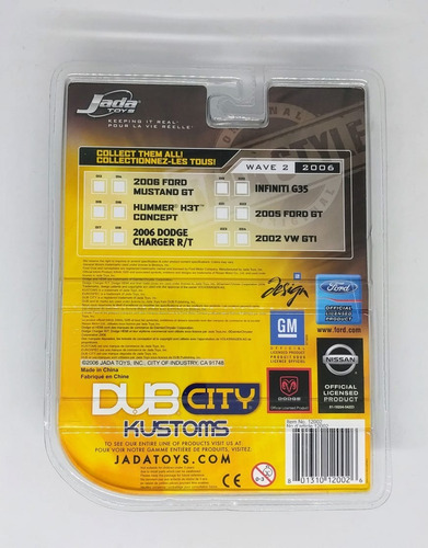 Jada Dub City 2002 Vw Gti Policia 1:64 Envio Gratis