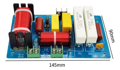 Divisor De Frequência Pa-2a 450w Filtro Crossover Para