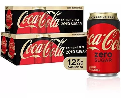 Paquete De Paquete Sin Refrigerador De Coca Cola Sin Cafeína