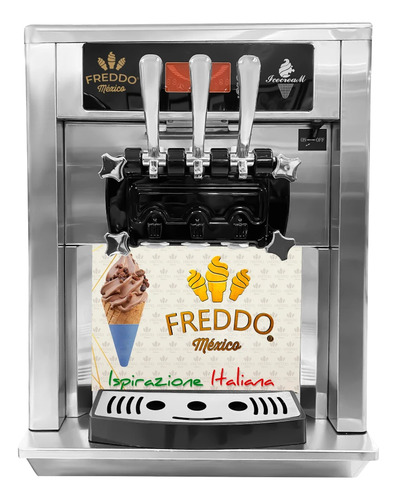 Maquina De Helados Suave Con Regulador Freddo Tulipan 571 Tp (Usado)