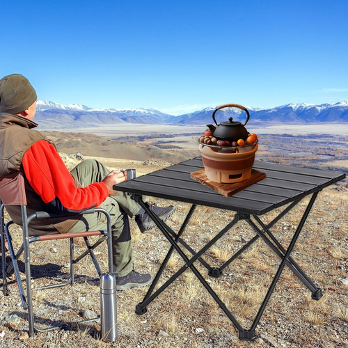 Mesa De Ferro Ao Ar Livre Mesa Dobrável Mesa De Ferro Portát