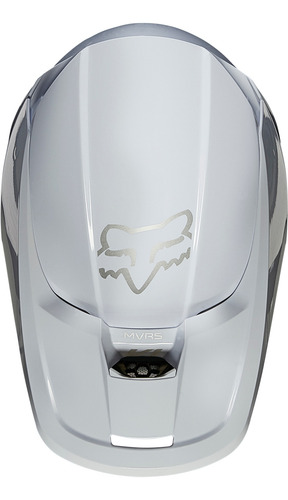 Imagen 3 de 5 de Casco Motocross Fox Racing - V1 Plaic #26575 - Blanco