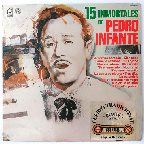 Pedro Infante - 15 Inmortales De Pedro Infante    Lp