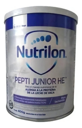 Leche De Fórmula En Polvo Nutricia Bagó Nutrilon Pepti Junior He Lata De 400g