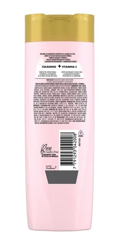 Sedal Colágeno Y Vitamina C Shampoo 190ml