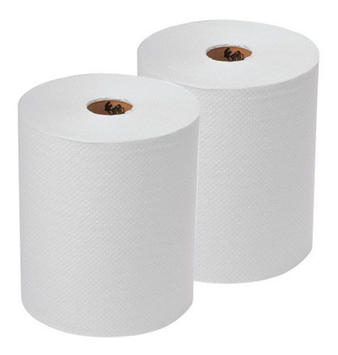 Toalla Papel Industrial Doble Hoja Prepicada 120m Pack 2