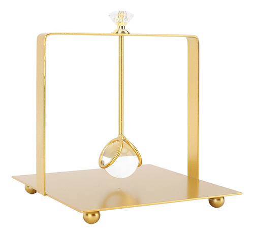 Servilletero De Metal Con Mango Elevable, Moderno Y Elegante