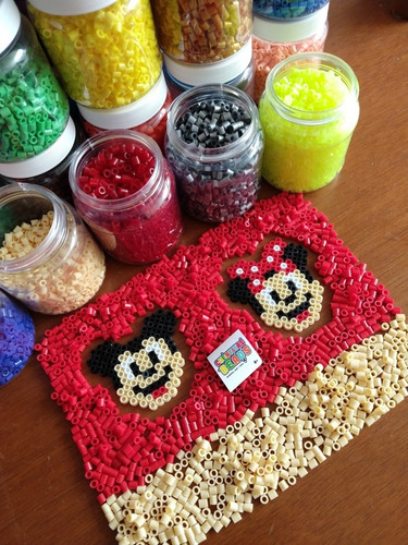 1kilo Hama Beads 5mm Color A , 18000beads Aprox Color A Diámetro 5 Mm