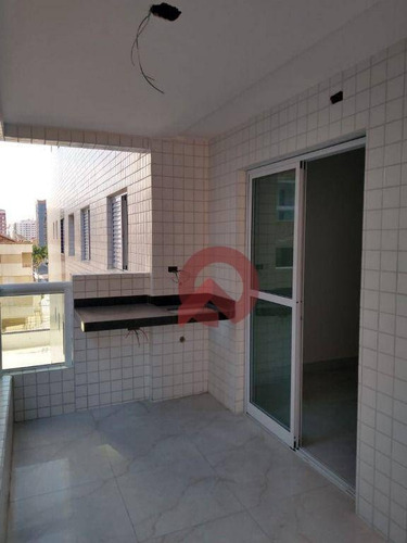 Imagem 4 de 15 de Apartamento Com 2 Dormitórios À Venda, 61 M² Por R$ 396.000,00 - Tupi - Praia Grande/sp - Ap3212