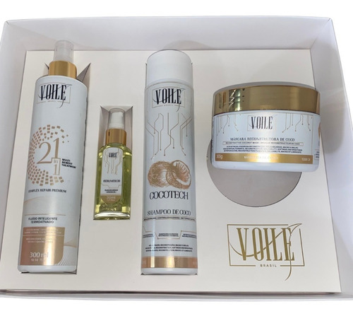 Box Combo Cocotech (sh + Mask + Óleo De Argan + 21 In 1 Crp)