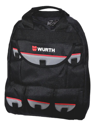 Mochila Negra Porta Herramienta Electricista Industria Wurth