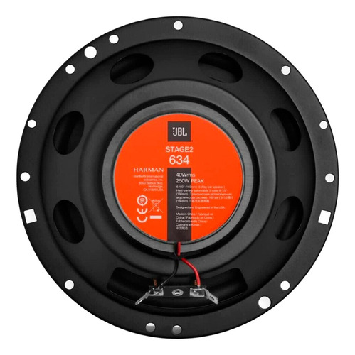 Parlantes Para Vehículo 250w. 6.5x6.5'' / Jbl Mod Stage2 634