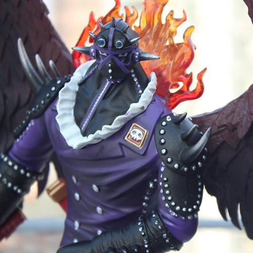Action Figure Estátua One Piece King Do Incêndio Gk 32cm