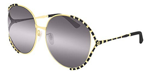 Gafas De Sol Gucci Gg 0595 S- 005 Oro / Negro Zhq9q