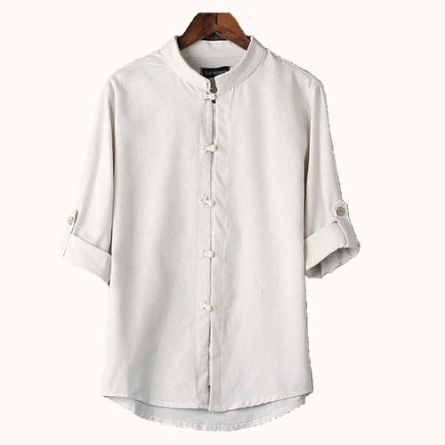 Camisa Clásica Para Hombre Estilo Chino Kung Fu Tops Tang