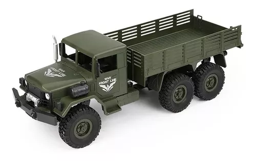 Caminhão Militar Controle Remoto 4x4 wpl B-16 6 Rodas em Promoção na  Americanas