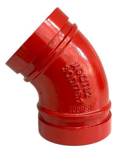 Cotovelo 45° Grooved 2 1/2' Polegadas (76mm)
