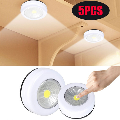 Led Night Light,sticks Anywhere,for Wall,drawer,bedroom,5pcs
