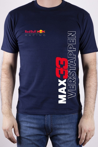 Remera Redbull Team F1 Campeon - Max Verstappen Diseño Fans