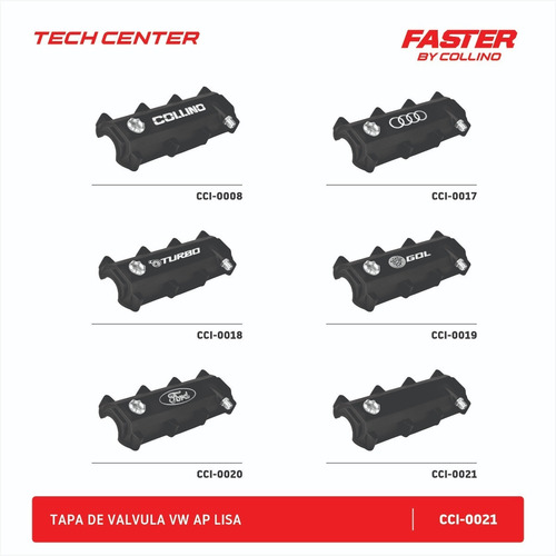 Imagen 3 de 4 de Tapa De Valvulas Vw Motor Ap Lisa Faster By Collino Cuotas