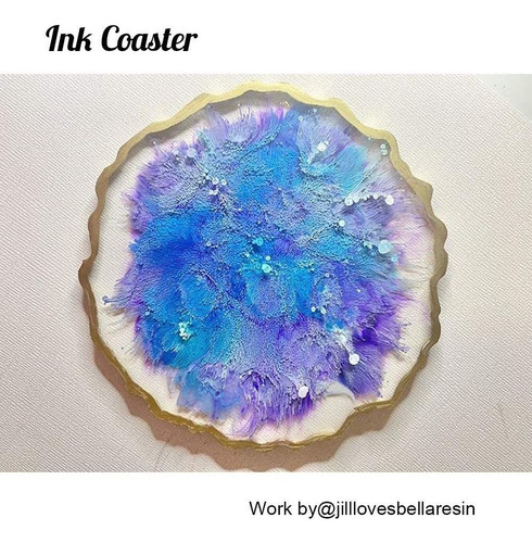 B 6 Piezas Molde De Silicona Para Posavasos De Resina