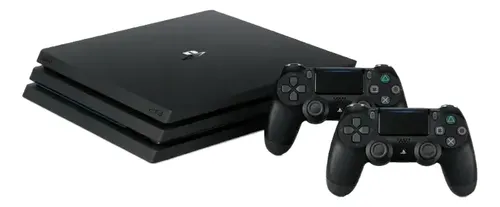 PS4 PRO 1TB コントローラー2個セット Playstation 4 Pro 1tb Com 2 Controles/ 1 Jogo De Brinde