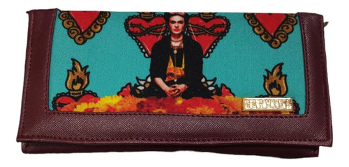 Cartera Frida Kahlo Crossbody Portacelular Corazon Mx Jumbo