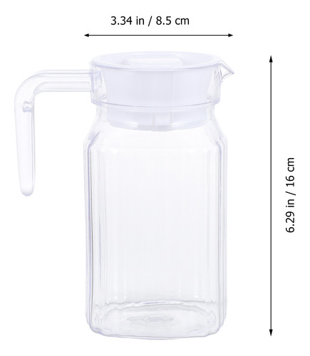 Botella De Agua Fría Con Rayas Transparentes, Práctica Y Cal