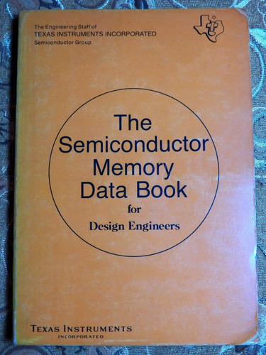 Libro De Datos Memoria De Semiconductores Texas Instruments