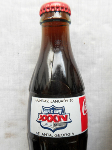 Coca Cola Coleccion 4 Botellas Años 2000 2004 2007 Y 2010